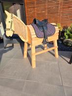 Houten speelpaard pony paard met zadel in nieuwstaat, Ophalen, Zo goed als nieuw, Overige typen