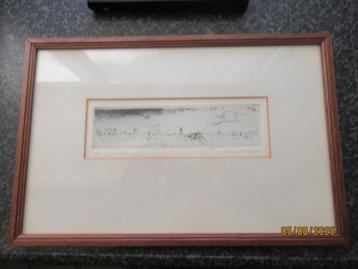 ETS -DROGE NAALD- ZICHT OP BRUG BIJ ARNHEM-THEO VD HORST beschikbaar voor biedingen