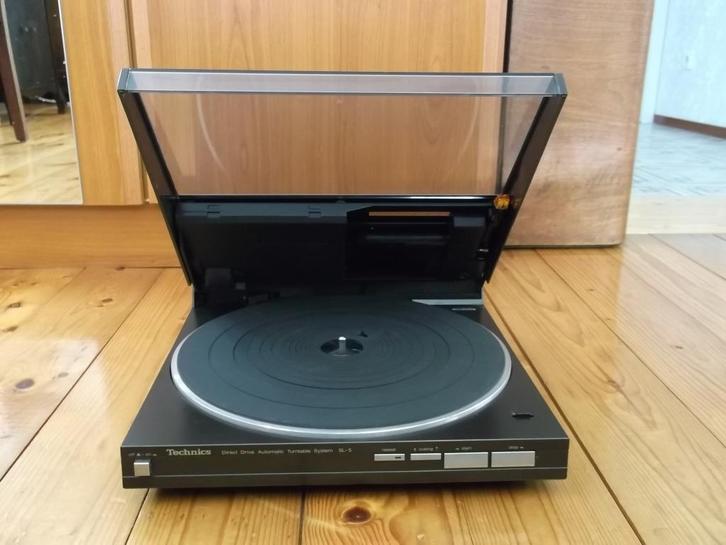 Technics SL-5 tangentiale direct drive platenspeler, Audio, Tv en Foto, Platenspelers, Gebruikt, Platenspeler, Technics, Automatisch