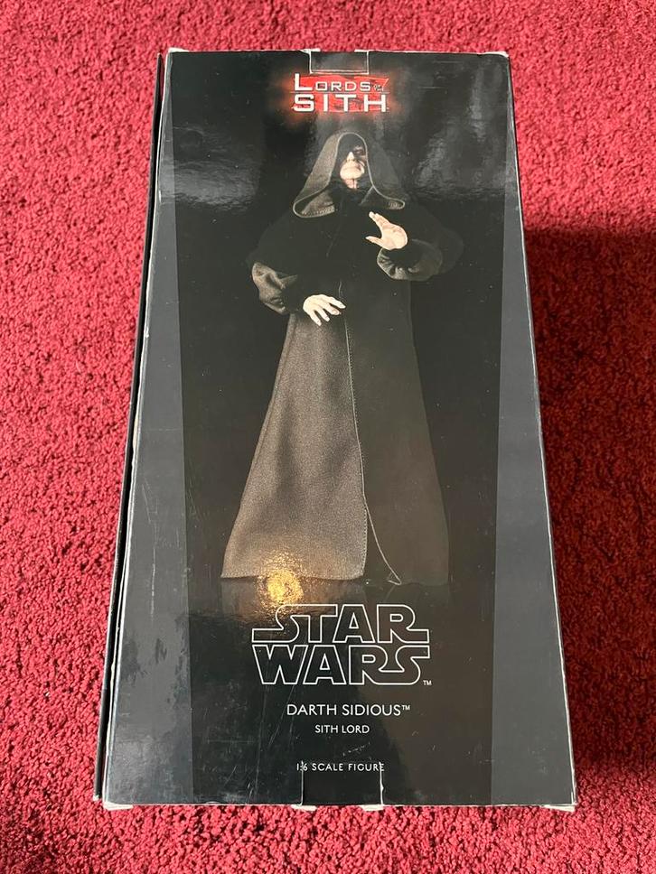 Sideshow Darth Sidious & Palpatine IN PRIJS VERLAAGD, Verzamelen, Star Wars, Zo goed als nieuw, Beeldje of Buste, Ophalen of Verzenden