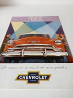 Chevrolet folder uit 1952, Ophalen of Verzenden, Zo goed als nieuw