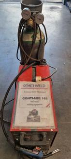 contiweld mig 162 lasapparaat, Doe-het-zelf en Verbouw, Ophalen of Verzenden, Gebruikt, 150 tot 250 ampère, Co2