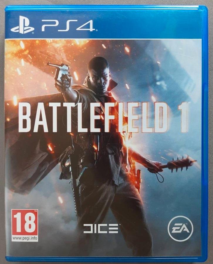 Battlefield 1, Spelcomputers en Games, Games | Sony PlayStation 4, Zo goed als nieuw, Shooter, 1 speler, Vanaf 18 jaar, Ophalen of Verzenden