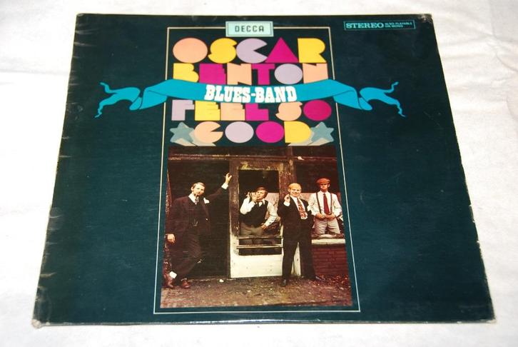 Oscar Benton Blues Band – Feel So Good LP Vinyl, Cd's en Dvd's, Vinyl | Jazz en Blues, Gebruikt, Blues, 1960 tot 1980, 12 inch