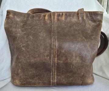 Handtas tote bag leer beschikbaar voor biedingen