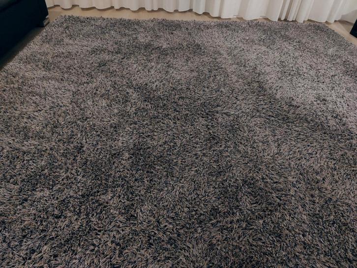 Beige gemêleerd vloerkleed 300x300, Huis en Inrichting, Stoffering | Tapijten en Kleden, Zo goed als nieuw, 200 cm of meer, Vierkant