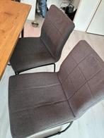 Set van 4 Eetkamerstoel (van Jysk), Ophalen, Zo goed als nieuw, Vier, Stof