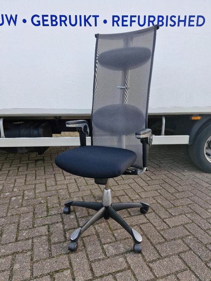 Hag H09 ( directie ) bureaustoel extra hoge rugleuning (20x), Huis en Inrichting, Bureaustoelen, Zo goed als nieuw, Bureaustoel