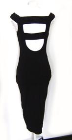 ASOS cut out jurk gothic punk rock retro sexy party concert, Kleding | Dames, Jurken, Verzenden, Zwart, Zo goed als nieuw, Maat 36 (S)