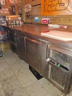 Nog een mooie RVS Werkbank met Laden en Deurtjes, Doe-het-zelf en Verbouw, Werkbanken, Ophalen of Verzenden, Gebruikt, 170 cm of meer