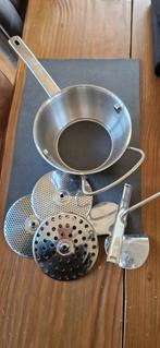 Nieuw. Passeerzeef met verschillende zeven, Huis en Inrichting, Ophalen of Verzenden, Nieuw
