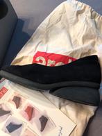 Zwart, nubbuck leren damesschoen mt 38, Kleding | Dames, Schoenen, Ophalen, Schoenen met lage hakken, Zwart, Zo goed als nieuw