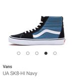 Vans sneakers UA SK8 HI Navy maat 42,5, Blauw, Ophalen of Verzenden, Vans, Sneakers of Gympen