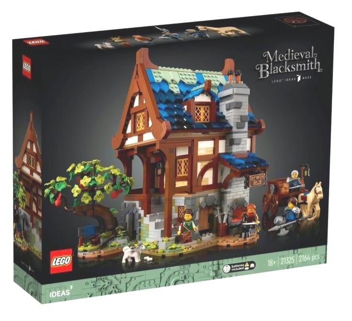 Lego 21325 MIDDELEEUWSE SMID, NIEUW, Kinderen en Baby's, Speelgoed | Duplo en Lego, Ophalen of Verzenden, Nieuw