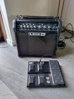 Line 6 spider IV - 15 watt versterker + expressiepedaal, Ophalen, Gebruikt, Gitaar, Minder dan 50 watt