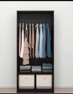 Donkerbruine kast 200x100x60, Huis en Inrichting, Kasten | Kledingkasten, Overige materialen, Gebruikt, 100 tot 150 cm, 200 cm of meer