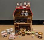 Sylvanian Families Set - 2 Families + Accessoires, Kinderen en Baby's, Speelgoed | Poppenhuizen, Ophalen of Verzenden, Zo goed als nieuw