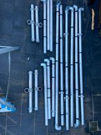 Aluminium Buizenframe Spandoek Staand, Ophalen of Verzenden, Gebruikt, Aluminium