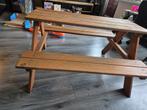 Kinder Picknicktafel van Lidl, Tuin en Terras, Picknicktafels, Ophalen, Gebruikt, Rechthoekig