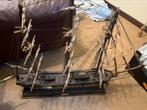 3 oude houten model schepen, Hobby en Vrije tijd, Modelbouw | Boten en Schepen, Ophalen, Gebruikt, Overige merken