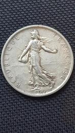 5 Franc 1960 Zilveren munt Frankrijk, Postzegels en Munten, Munten | Europa | Niet-Euromunten, Frankrijk, Ophalen of Verzenden