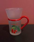 Theeglas cherry tea, Nieuw, Ophalen of Verzenden, Glas, Overige stijlen