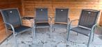 4 Hartman stapelbare stoelen, Ophalen, Gebruikt, Kunststof, Stapelbaar