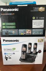 Panasonic draadloze telefoon set van 3, Telecommunicatie, Ophalen of Verzenden, Zo goed als nieuw