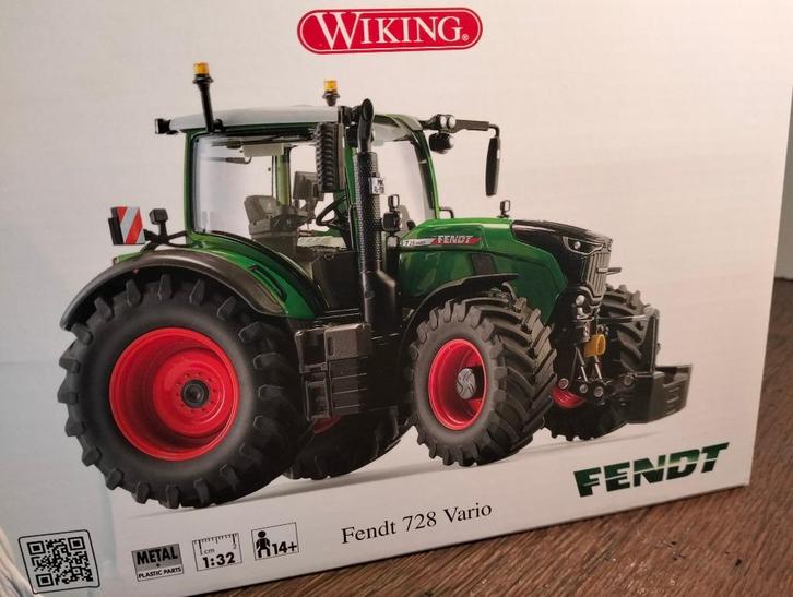 Te koop Wiking Fendt 728 Vario ., Hobby en Vrije tijd, Modelauto's | 1:32, Nieuw, Tractor of Landbouw, Overige merken, Ophalen of Verzenden
