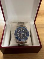 Rolex Submariner Blauw/saffierglas /automaat/nieuw in folie, Ophalen of Verzenden, Staal, Overige merken