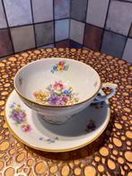 Johann Seltmann,Vohenstrauss,antieke kop en schotel,Bavaria, Antiek en Kunst, Antiek | Servies los, Ophalen of Verzenden