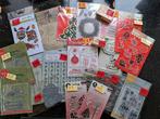 4 voor 5 euro KERST STEMPELS STENCIL SNIJMAL KAARTEN MAKEN, Ophalen of Verzenden, Zo goed als nieuw, Clearstamp