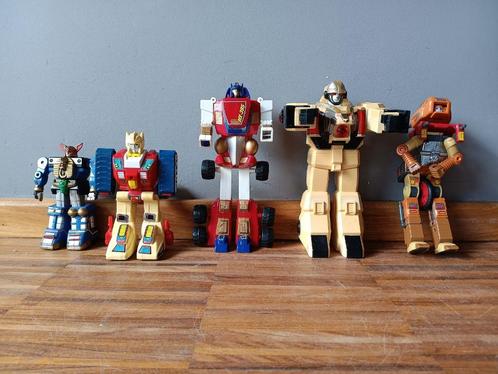 Set Transformers / Power Rangers / Robots, Verzamelen, Transformers, Zo goed als nieuw, Overige generaties, Ophalen of Verzenden