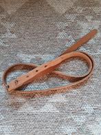 Nieuw bruine leren ceintuur, Minder dan 3 cm, Echt leder, Nieuw, Heupriem
