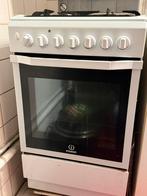Indesit Oven + Gasfornuis 80x50x60, Witgoed en Apparatuur, Fornuizen, Ophalen, Gebruikt, Minder dan 85 cm, Grill