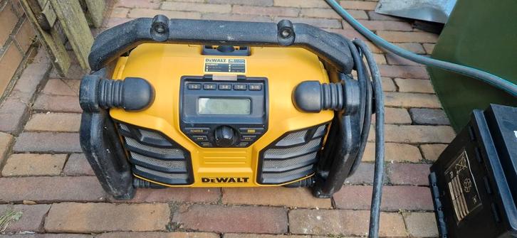 De walt DCR017 bouwradio, Audio, Tv en Foto, Radio's, Zo goed als nieuw, Bouwradio, Ophalen