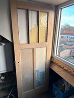 Jaren 30 paneeldeur 82,5 x 211 cm, Doe-het-zelf en Verbouw, Deuren en Horren, Ophalen, Gebruikt, 80 tot 100 cm, 200 tot 215 cm