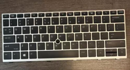 ZGAN! HP SPS-keyboard backlit W/point stick euro €94,99, Computers en Software, Toetsenborden, Zo goed als nieuw, Qwerty, Ophalen of Verzenden