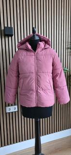 H&M Roze Winterjas 134/140, Ophalen of Verzenden, Gebruikt, H&M, Meisje