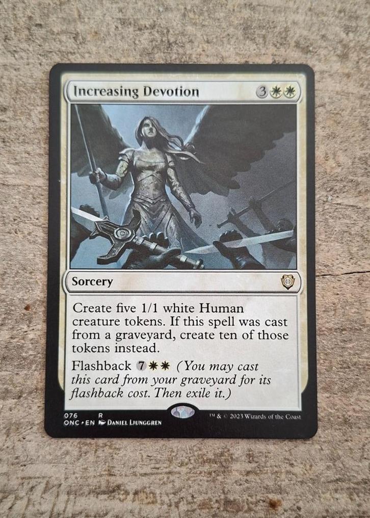 Increasing Devotion - Magic the Gathering, Hobby en Vrije tijd, Verzamelkaartspellen | Magic the Gathering, Gebruikt, Verzenden