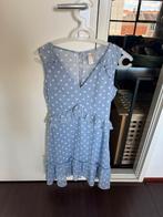 Gestipte zomerjurk H&M, Kleding | Dames, Jurken, H&M, Blauw, Ophalen of Verzenden, Zo goed als nieuw