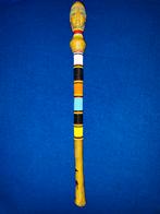 Afrikaans Shillelagh / Knobkierie / Knobkerrie met kraaltjes, Antiek en Kunst, Ophalen of Verzenden