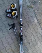 Salomon schoenen maat 30 + Head Cyber X80 ski's, 140 tot 160 cm, Gebruikt, Carve, Skiën