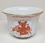 Herend cachepot Apponyi orange decor, Hongarije 20e eeuw., Ophalen of Verzenden