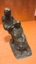 Bronzen beeldje kapper, Antiek en Kunst, Antiek | Koper en Brons, Ophalen of Verzenden, Brons