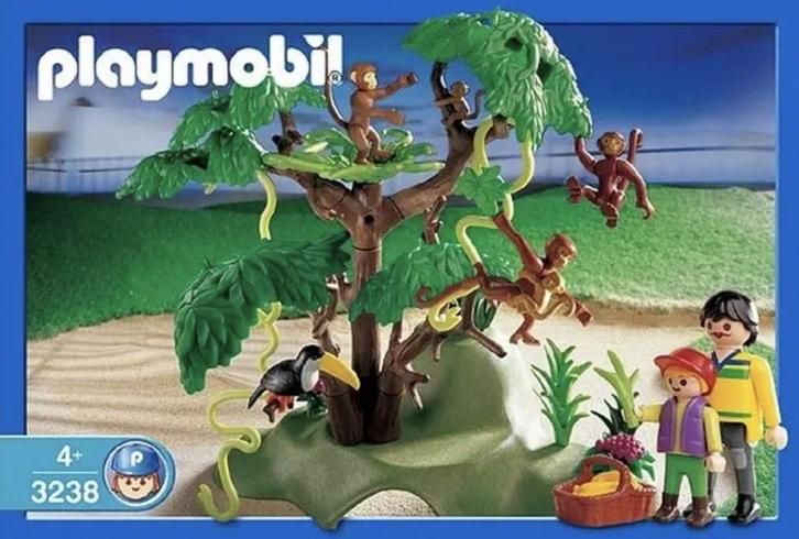 Playmobil apenboom (3238), Kinderen en Baby's, Speelgoed | Playmobil, Zo goed als nieuw, Complete set, Ophalen of Verzenden