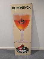 Emaille reclamebord de Koninck bier, Verzamelen, Reclamebord, Gebruikt, Ophalen