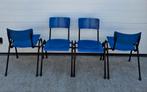 36 x schoolstoelen kunststof kantine cafe horeca stoelen, Ophalen of Verzenden, Zo goed als nieuw, Kunststof, Vijf, Zes of meer stoelen