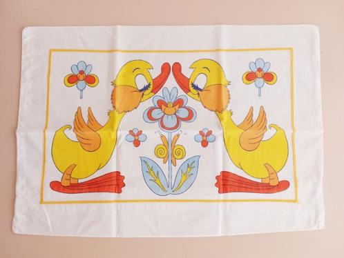 Superlief vintage ledikant laken en kussensloop voor peuter, Kinderen en Baby's, Kinderkamer | Beddengoed, Zo goed als nieuw, Dekbedovertrek
