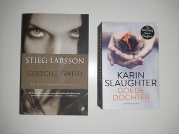 Stieg Larsson & Karin Slaughter Boeken beschikbaar voor biedingen